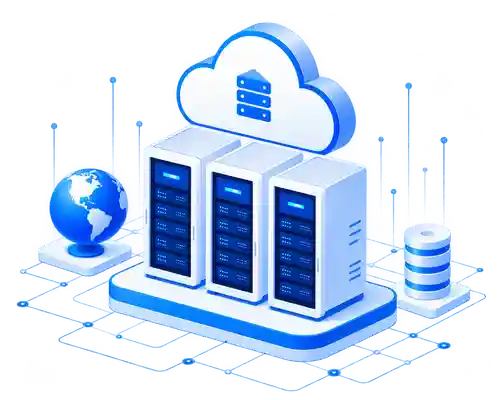 弗雷斯诺IPv6游戏服务器与云计算基础设施示意图